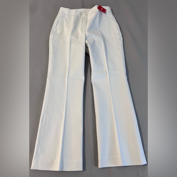 New SPANX Silver Linings Kick Flare Pull-on Pants size Medium in Classic White - Picture 7 of 16